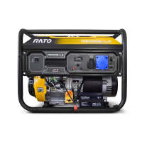 Бензиновый генератор RATO R6000E-L2 электростартер 2-х тактный фото