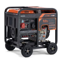 Дизельный генератор DAEWOO DDAE 11000DXE-3 DDAE 11000DXE-3 переносной фото