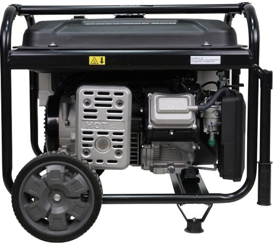 Бензиновый генератор Loncin LC6500D-SA передвижной фото