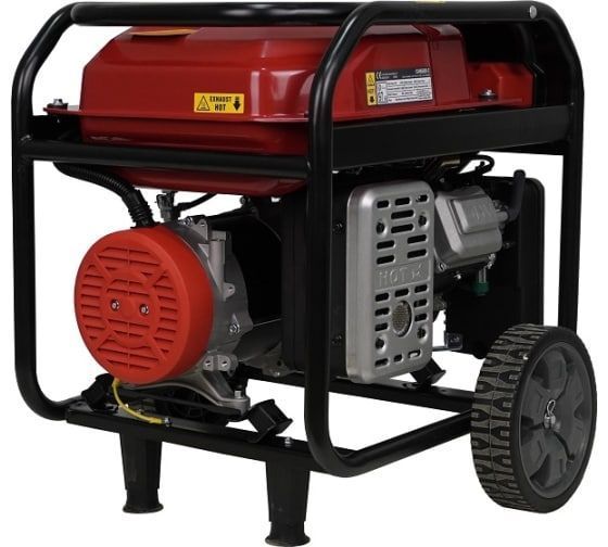 Бензиновый генератор Loncin GH6500-2 переносной фото