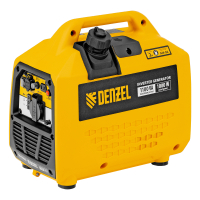Бензиновый инверторный генератор DENZEL GS-1100iS переносной фото