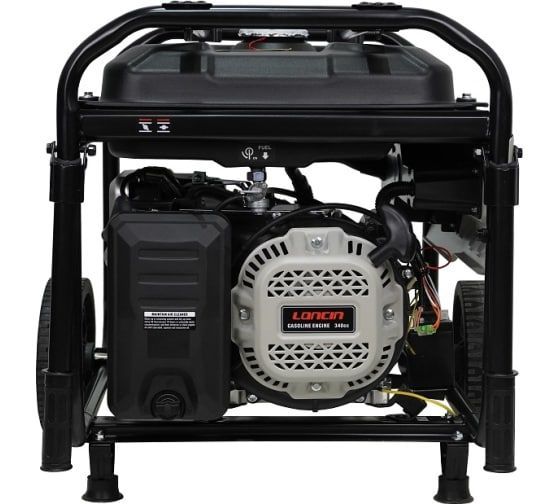 Бензиновый генератор Loncin LC6500D-SA передвижной фото
