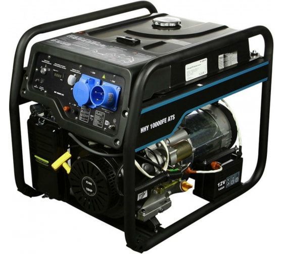 Бензиновый генератор Hyundai HHY 10000FE ATS с автозапуском 4-х тактный фото