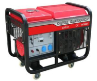 Дизельный генератор Амперос LDG12 E стартер  2-х тактный фото