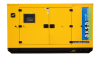 Дизельный генератор Aksa APD450A в кожухе  фото