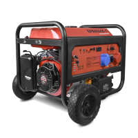 Бензиновый генератор REDVOLT EPB8500E-T переносной фото