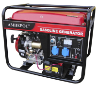 Дизельный генератор Амперос LDG8500CLE стартер  стационарный фото