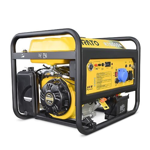 Бензиновый генератор RATO R7000DA э/c + подготовка к автозапуску 2-х тактный фото