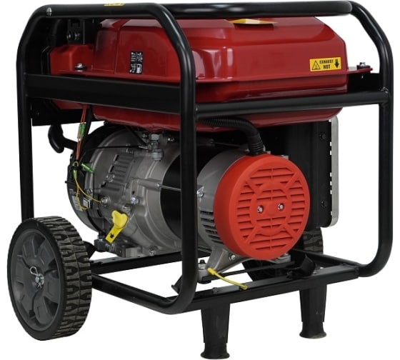 Бензиновый генератор Loncin GH6500-2 переносной фото