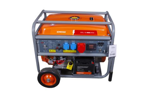 Бензиновый генератор КРАТОН GG-6500-3РEM фото