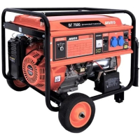 Бензиновый генератор MVAE БГ 7500 переносной фото