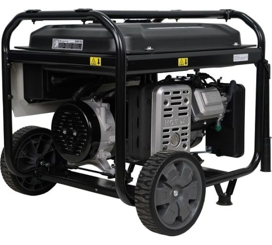 Бензиновый генератор Loncin LC6500D-SA передвижной фото