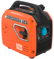 Бензиновый инверторный генератор Zongshen BQH 2200 E портативный фото