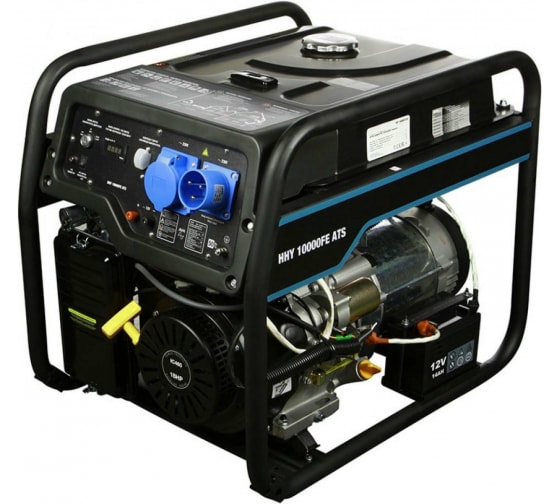 Бензиновый генератор Hyundai HHY 10000FE ATS с автозапуском 2-х тактный фото