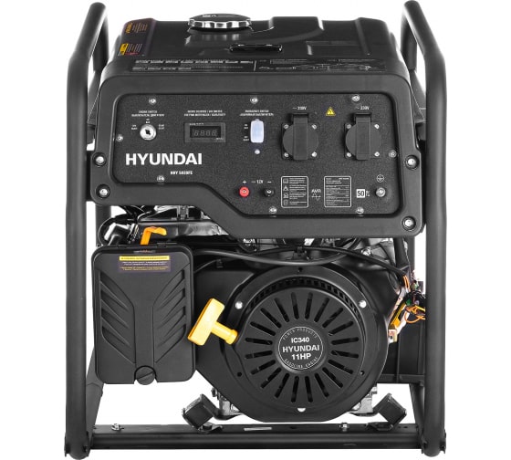 Бензиновый генератор Hyundai HHY 5020FE переносной фото
