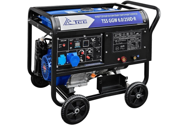 Бензиновый сварочный генератор ТСС GGW 6.0/250D-R фото