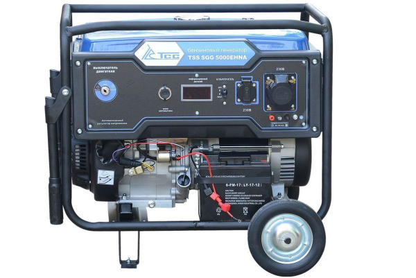 Бензиновый генератор ТСС SGG 5000EHNA стационарный фото
