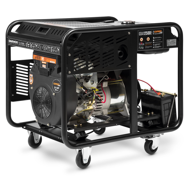 Бензиновый генератор DAEWOO GDA 12500E для гаража фото