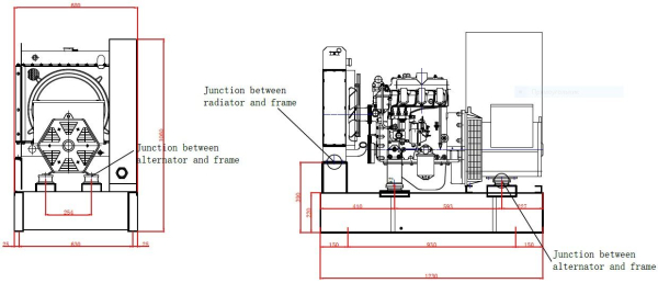 Дизельный генератор ТСС ЭД-8-230-2РПМ5 на шасси с АВР 039333 2-х тактный фото
