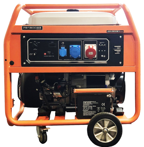 Бензиновый генератор Zongshen PB 18003 E переносной фото