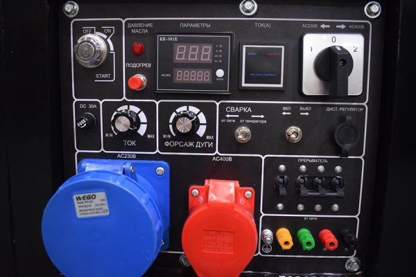 Дизельный сварочный генератор ТСС DGW 10.0/300ED-R3 026498 стационарный фото