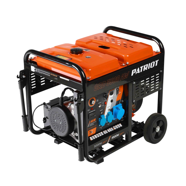 Дизельный генератор PATRIOT GRD 5500 AW 472702255 переносной фото