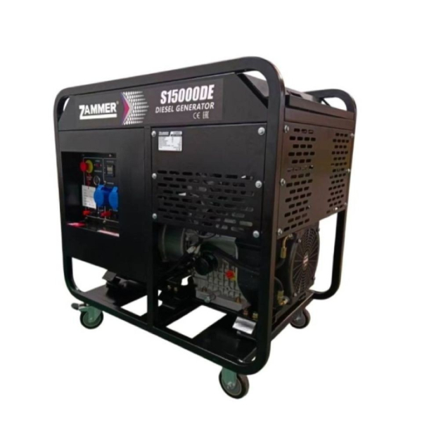 Дизельный генератор Zammer S15000DE S15000DE 4-х тактный фото