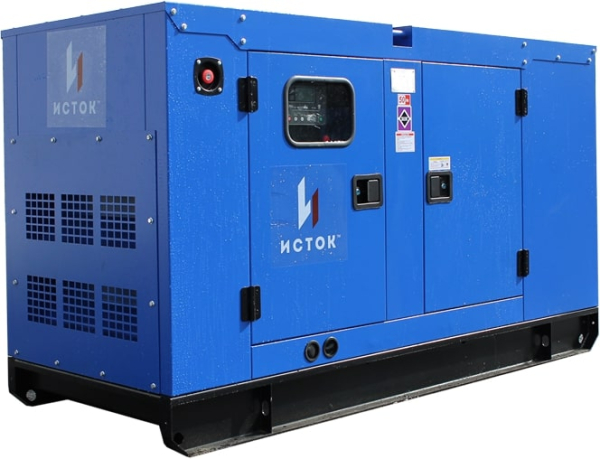 Дизельный генератор Исток АД40С-Т400-РПМ15-1 в кожухе с АВР  стационарный фото