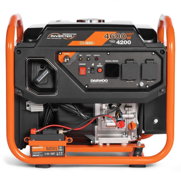 Бензиновый инверторный генератор DAEWOO GDA 4600Ei стационарный фото