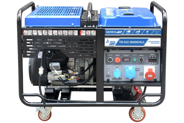 Бензиновый генератор ТСС SGG 16000EH3LA с АВР стационарный фото