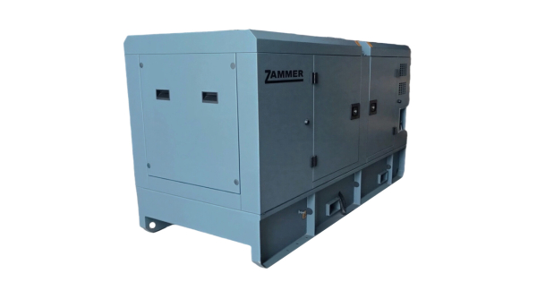 Дизельный генератор Zammer AD-250-Т400 Prof в кожухе  стационарный фото