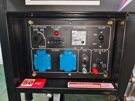 Дизельный генератор Zammer S7500DE - 5кВт фото