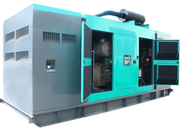 Дизельный генератор Амперос АД 600-Т400 в кожухе с АВР  фото