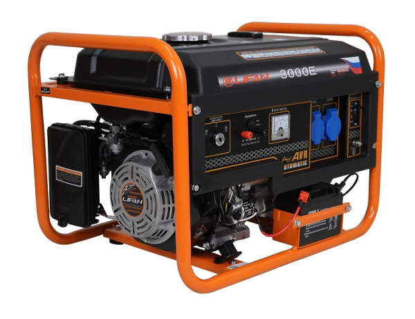 Бензиновый генератор Lifan 2.8 GF-7 (LF3000E) для гаража фото