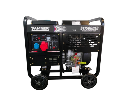 Дизельный генератор Zammer S11500DE3 - 9,5кВт фото