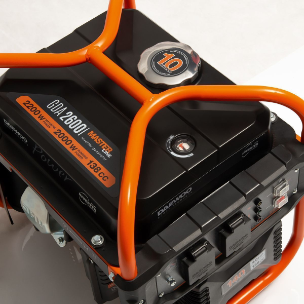 Бензиновый инверторный генератор DAEWOO GDA 2600i стационарный фото