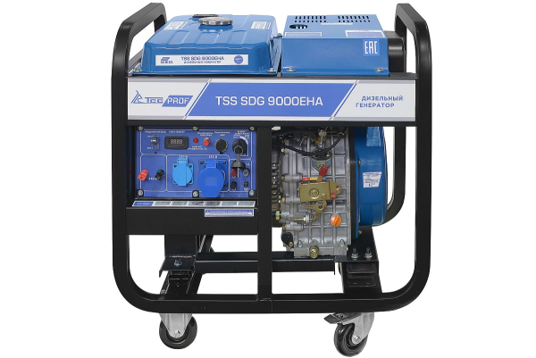 Дизельный генератор ТСС SDG 9000EHA 100035 стационарный фото