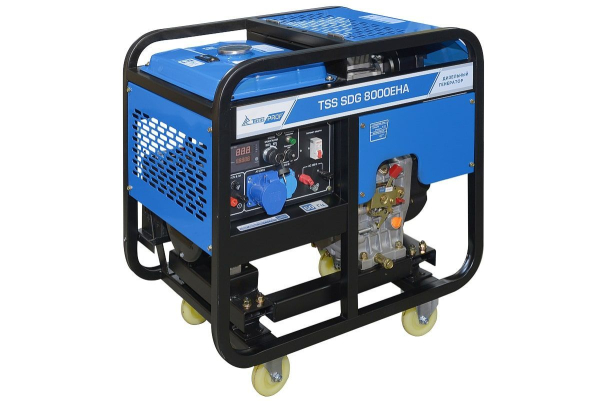 Дизельный генератор ТСС SDG 8000EHA 100050 стационарный фото