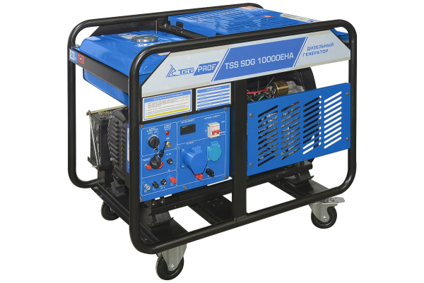 Дизельный генератор ТСС SDG 10000EHA 100137 стационарный фото