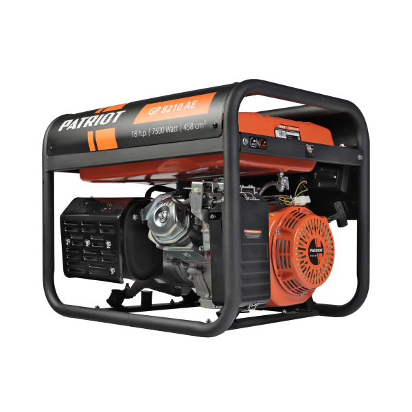 Бензиновый генератор PATRIOT GP 8210 AE передвижной фото