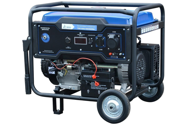 Бензиновый генератор ТСС SGG 5000EHNA с АВР стационарный фото