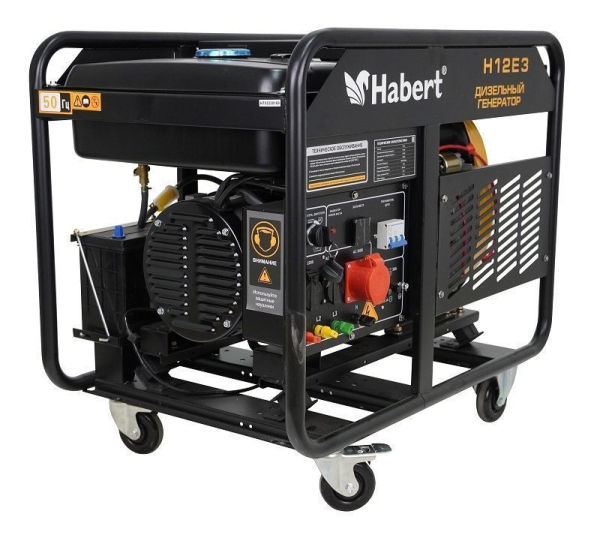 Дизельный генератор Habert H12E3 00157569 2-х тактный фото