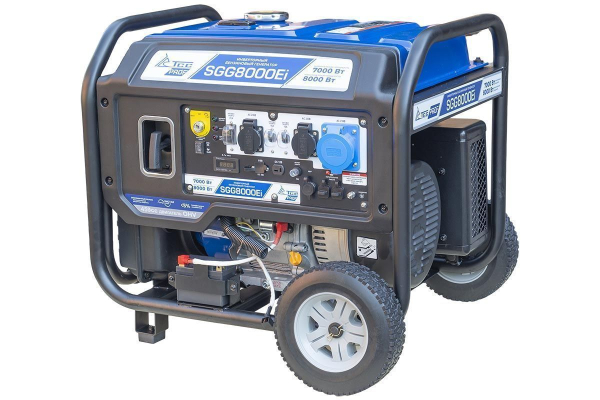 Бензиновый инверторный генератор ТСС SGG 8000Ei фото