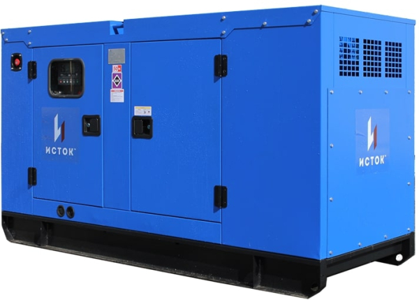 Дизельный генератор Исток АД30С-Т400-РПМ15 в кожухе с АВР  2-х тактный фото
