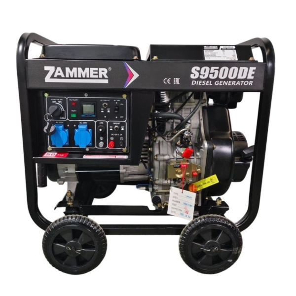 Дизельный генератор Zammer S9500DE S9500DE для дома фото