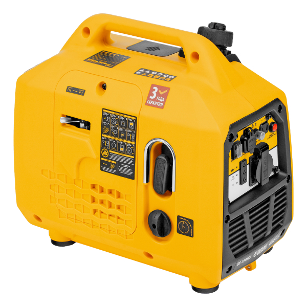 Бензиновый инверторный генератор DENZEL GS-1100iS переносной фото