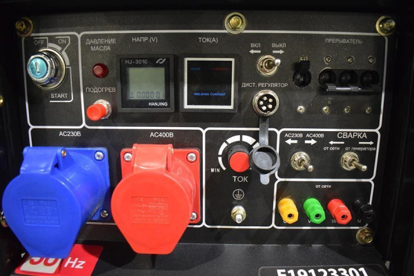 Дизельный сварочный генератор ТСС DGW 6.0/200ED-R3 026496 стационарный фото