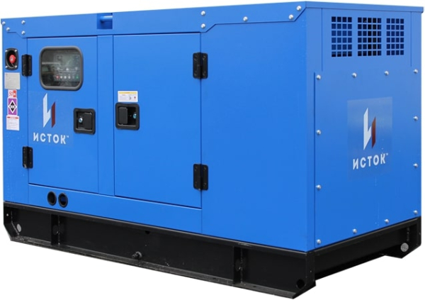 Дизельный генератор Исток АД12С-Т400-РПМ15 в кожухе с АВР  синхронный фото