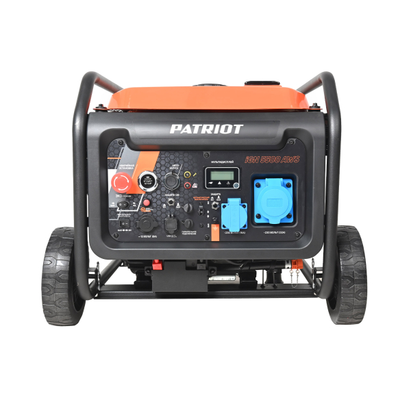 Бензиновый инверторный генератор PATRIOT iGN 5500AWS переносной фото