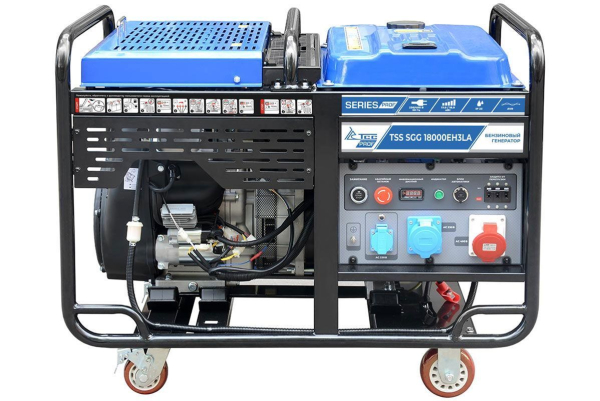 Бензиновый генератор ТСС SGG 18000EH3LA с АВР стационарный фото